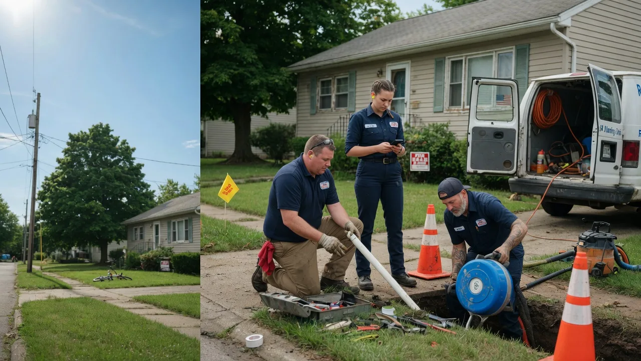 Sewer Line Repair in Hanna City, IL near me